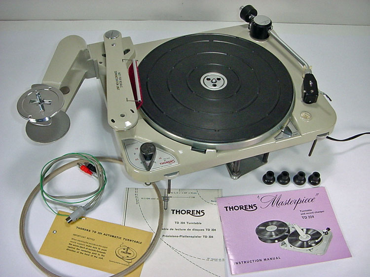Thorens TD224 Automatic Record Changer